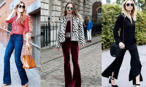 'Quần ống chuông' từng là 'đồ bỏ đi' của những năm 90 nay được ưa chuộng trên đường phố, thời thượng và khoe chân dài miên man