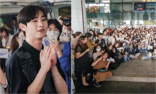 Hot boy Việt nổi tiếng trên sóng Boys Planet 999 Hàn Quốc về nước, được fans quây kín tại sân bay Nội Bài
