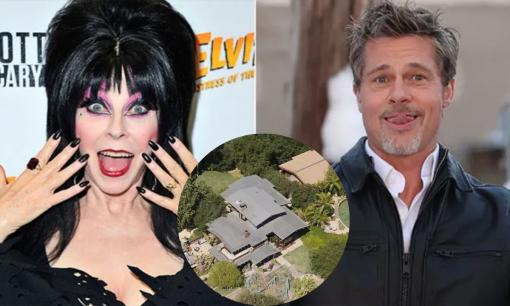 Elvira bán cho Brad Pitt biệt thự 'ma ám': 'Anh ấy rất phấn khích'
