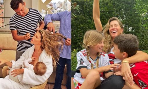 Siêu mẫu 'được trả lương cao nhất thế giới' Gisele Bündchen cho con ngồi bô khi 6 tháng tuổi, chia sẻ mẹo nuôi dạy trẻ thiết thực 