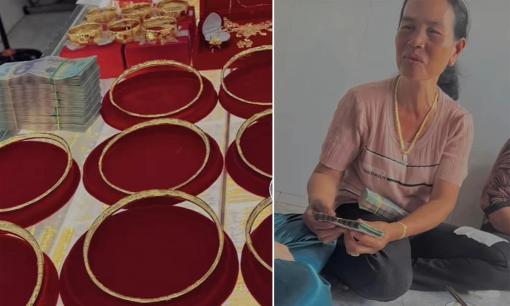 Mẹ chồng mặc giản dị trong ngày vui của con trai, lúc tặng của hồi môn mới khiến dân tình 'lóa mắt', ùa vào 'xin vía'