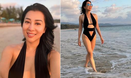 MC Kỳ Duyên chứng minh đẳng cấp vóc dáng đẹp xuất sắc khi diện bikini ở tuổi U60