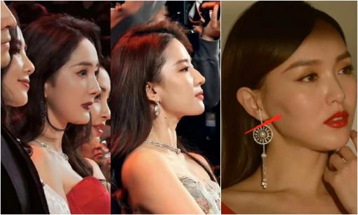 Miệng nhô, cằm nhọn, sống mũi tẹt, khuôn mặt hóp... khuyết điểm quá thật của sao nữ Trung Quốc khi lộ ảnh góc nghiêng