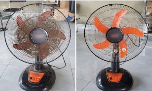 Không cần dùng nước hay tháo khung, đây là cách để quạt điện hết bụi bẩn, sạch bong như mới