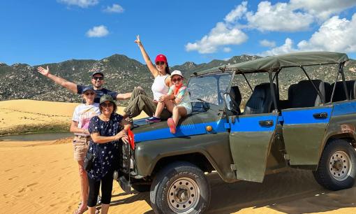 Trải nghiệm đáng nhớ của siêu mẫu Hà Anh khi cùng mẹ chồng và mẹ ruột du lịch Phan Rang - Tháp Chàm