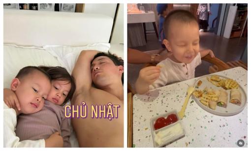 Hà Hồ tiết lộ điều kì lạ của cặp song sinh, Leon bộc lộ sự thông minh không kém chị gái