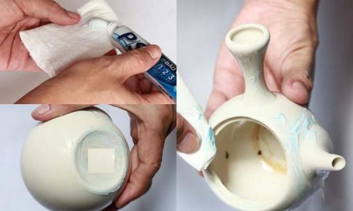 Cốc sứ bị xỉn màu, ố vàng do uống trà, cafe, làm ngay mẹo này cốc trắng tinh như mới sau 2 phút 