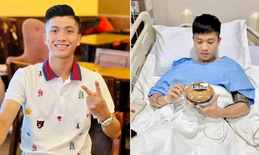 Hậu phẫu thuật tại Singapore, Phan Văn Đức đón sinh nhật trên giường bệnh