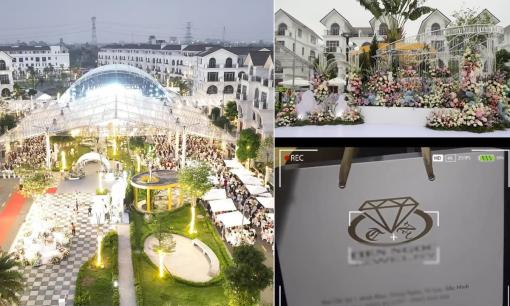 Siêu đám cưới ở Bắc Ninh gây xôn xao: To như 'hội chợ', khách ăn cưới còn được tặng trang sức mang về 