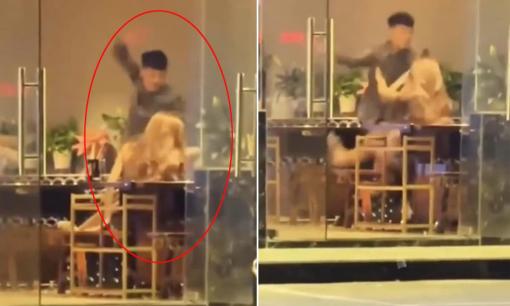 Bị bạn gái 'cắm sừng', chàng trai đáp trả bằng 'liên hoàn tát' ngay tại nơi công cộng, dân mạng tranh cãi