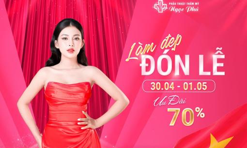 Nhiều chương trình làm đẹp cho chị em nhân dịp lễ 30/4 và 1/5