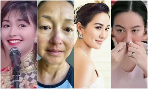 Dàn nữ thần Hông Kông một thời đều xuống sắc, có người trở thành bà thím nặng nề, có người phờ phạc khó nhận ra