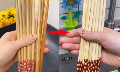 Mẹo làm sạch đũa ăn đơn giản và nhanh chóng, không phải ai cũng biết