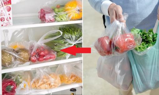 Túi nilon có bảo quản được đồ ăn trong tủ lạnh không?