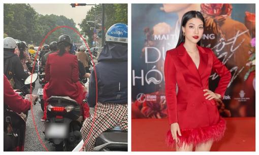 Hoàng Oanh lên đồ lộng lẫy dự sự kiện nhưng lộ chi tiết cho thấy cuộc sống bình dân hậu chia tay chồng Tây