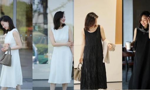 Những người biết cách mặc quần áo có thể mặc khí chất thanh lịch chỉ với màu đen và trắng