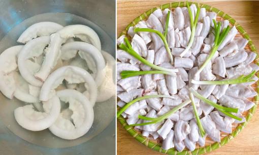 Đừng luộc lòng lợn với nước lã, cho thêm 1 thìa này, đảm bảo lòng không đắng không dai mà trắng giòn sần sật