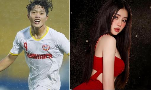 Nhan sắc gợi cảm của bạn gái tiền đạo U22 Việt Nam - Nguyễn Quốc Việt