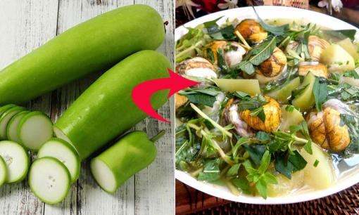 Đầu bếp chỉ cách chế biến bầu non kết hợp trứng vịt lộn, món ngon lạ miệng ít người làm