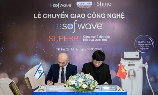 Shine Clinic nhận chuyển giao thành công công nghệ trẻ hóa Sofwave™