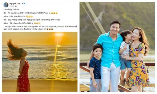 Đan Lê tiết lộ lời chồng dặn con trai khi chọn vợ: 'Đừng lấy vợ đẹp' và lí do gây cười tột độ