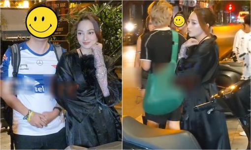 Bảo Anh dưới ống kính 'team qua đường' hậu nghi vấn mang thai, vẫn khư khư áo choàng rộng thùng thình giấu dáng