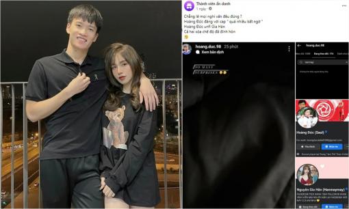 Tiền vệ Hoàng Đức bỏ trạng thái 'đính hôn' với bạn gái hot girl, nghi vấn chia tay được khẳng định