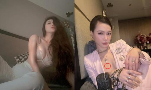 Bị soi 'có chỗ tím' trên vòng một, MC Minh Hà đáp trả cực thâm thúy