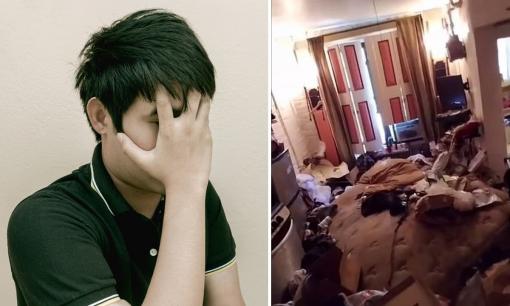 Nhờ bạn gái trông nhà hộ, chàng trai 'hết hồn' khi trở về trước cảnh tượng như bãi rác, điều hòa bật nhưng cửa mở toang