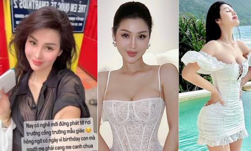 Chân dung bà mẹ đứng 'phát tờ rơi' ở cổng trường hóa ra là người nổi tiếng nóng bỏng nhất nhì Vbiz 