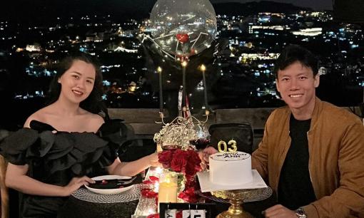 Quế Ngọc Hải được vợ Hoa khôi tổ chức sinh nhật lãng mạn ở Đà Lạt