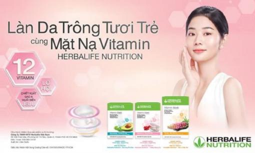  Cách cải thiện sức khỏe và vẻ đẹp của làn da đến từ mặt nạ Vitamin Herbalife Nutrition