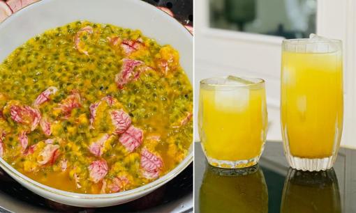 Đang mùa chanh dây, học ngay mẹo làm nước chanh dây thơm ngon, mát lạnh mà không phải nhai hạt