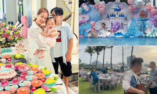 MC Vân Hugo và chồng đại gia tổ chức tiệc sinh nhật hoành tráng cho con gái