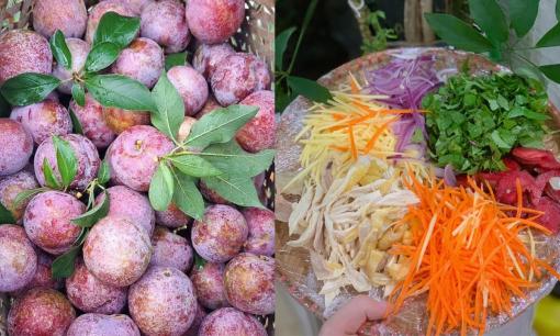 Ngày nóng, gợi ý cách làm gỏi gà với mận đang mùa, 'bắt miệng' chẳng kém măng cụt 