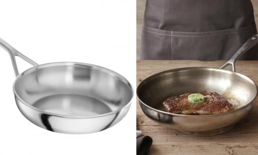 Chảo inox nên chọn loại 3 đáy, 5 đáy hay 7 đáy? Mẹo bảo quản chảo inox bền, không bị ố màu