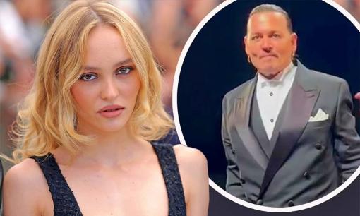 Con gái Johnny Depp phấn khích khi bố tái xuất trở lại hậu ồn ào vì những cáo buộc từ vợ cũ Amber Heard