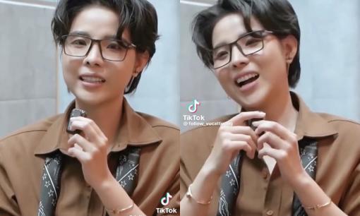 Vũ Cát Tường hiếm hoi chia sẻ về người yêu hiện tại, còn nhận định đây là phúc phần của mình 