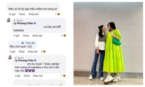 Dân mạng nghi bầu bí vì diện đầm rộng, vợ cũ Lâm Vinh Hải mắng thẳng mặt