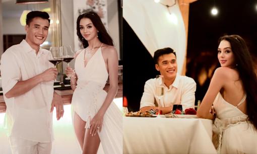 Vợ Tây của Bùi Tiến Dũng lần đầu tung ảnh nét căng trong tiệc kỷ niệm 1 năm ngày cưới