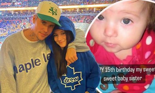 Em gái 15 tuổi của Justin Bieber: Ngoại hình xinh đẹp, thân thiết với chị dâu Hailey