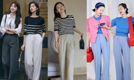Bỏ quần đen trắng đi, 4 màu này đang mốt, kiểu Tây trẻ trung, phù hợp với phụ nữ trung tuổi