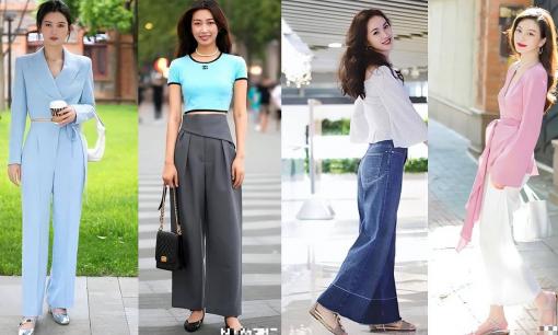 Hè này ra đường quần ống rộng giày trắng xấu ơi là xấu, gợi ý 3 kiểu giày bệt vừa lạ vừa cao hơn