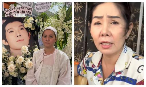 Em dâu NSƯT Vũ Linh khẳng định vẫn về thắp hương, nhìn di ảnh của anh chồng và nhắn nhủ điều này