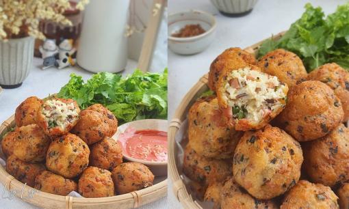 Đậu hũ viên chiên làm thế này vừa vàng thơm lại cực ngon, trẻ con thích mê