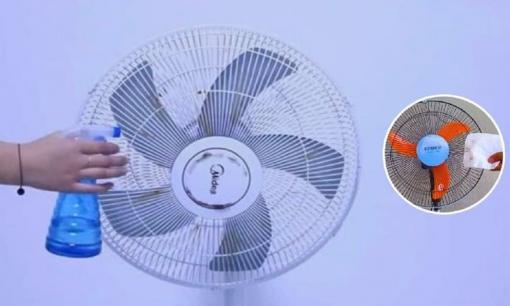 Quạt có bẩn đến đâu cũng có thể vệ sinh mà không cần tháo rời, dạy bạn 'một mẹo nhỏ' là bụi trong các kẽ hở sẽ biến mất