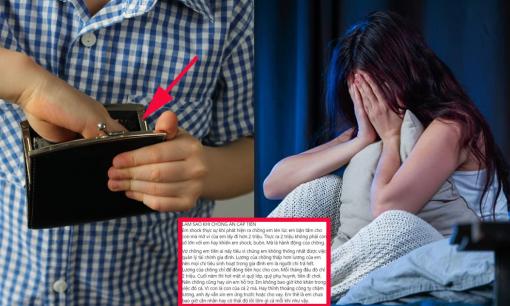 Phát hiện chồng ăn cắp tiền, vợ xin ý kiến dân mạng nào ngờ bị mắng ngược