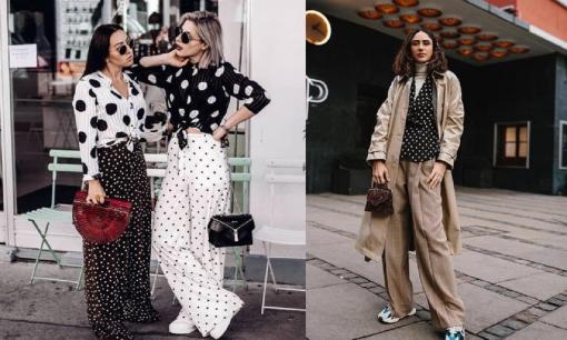 Retro hồi sinh mạnh mẽ năm nay! Trong tủ đồ của bạn có thiếu sơ mi chấm bi không?