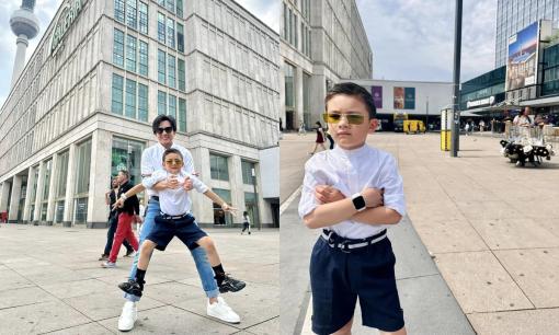 Đan Trường xả kho loạt ảnh bên bé Mathis: Nam ca sĩ trẻ hoá khi vui đùa cùng con, quý tử đáng yêu hết nấc