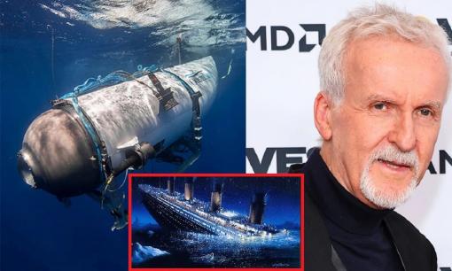 Đạo diễn 'Titanic' bị chỉ trích vì so sánh vụ nổ tàu lặn Titan với tai nạn chìm tàu ​​Titanic 